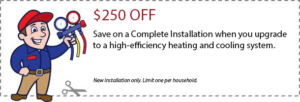 Save on a complete HVAC installation