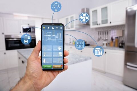 controlling smart heating and cooling on the phone