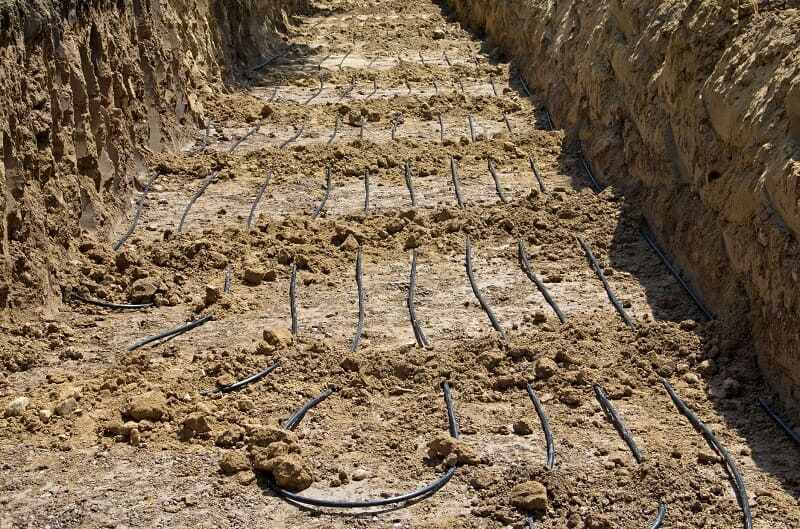 A ground showcasing the Geothermal HVAC installation process in Annapolis and Pasadena, MD